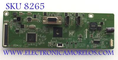MAIN PARA MONITOR HP / NUMERO DE PARTE R3532-0092-0150 / R017122810792 / R353200220302 / PANEL M315HVR01.1 / MODELO M32F